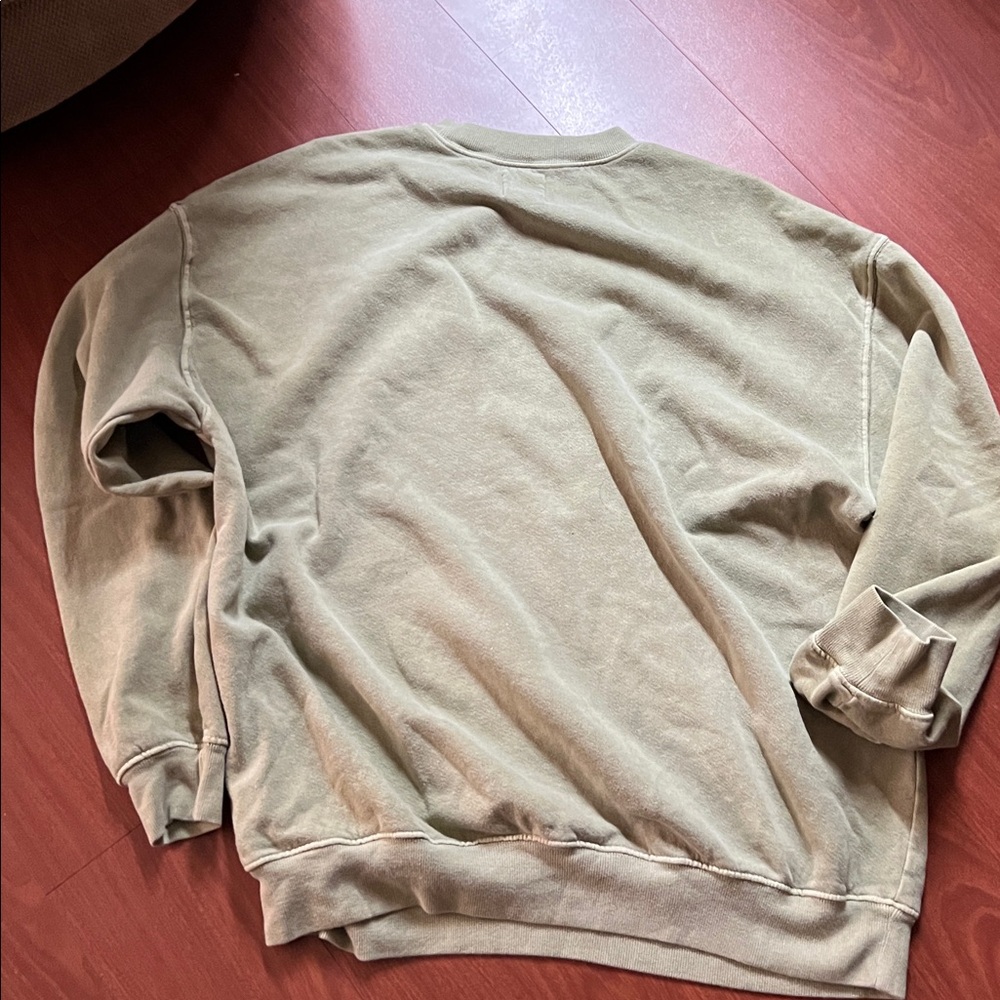 Billabong sage Green Sweatshirt size L - Picture 3 of 8